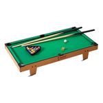 Cockatoo Portable Pool Table for Kids, Indoor and Outdoor Table-(Big) Games for Kids, Billiards Game with 15 Colored Balls, 2 Pool Sticks, Cue Ball, Cue Chalk and Triangle, Size 69 * 36.5 * 17cm