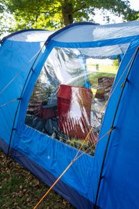 Vango Farnham 500 5-Person Tunnel Tent – TBS II, Sun Porch, River Blue