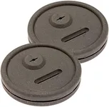 IMPRESA 2 Pack Thermometer and Probe Grommet for Grills - Compatible with Weber Smokey Mountain Cookers and More - Compare to Replacement 85037