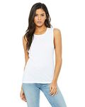 Bella Ladies Flowy Scoop Muscle Tank