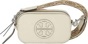 Tory Burch Women's Mini Miller Crossbody Bag, New Ivory, One Size