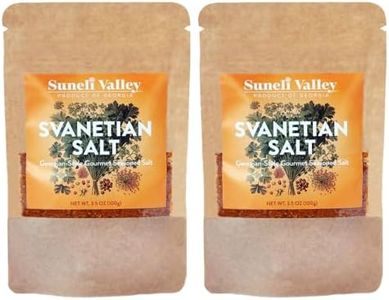 Suneli Valley Svanetian Salt | Traditional Georgian Herb & Spice Blend - Gourmet Seasoned Salt | All Natural (3.5oz)| 2-Pack