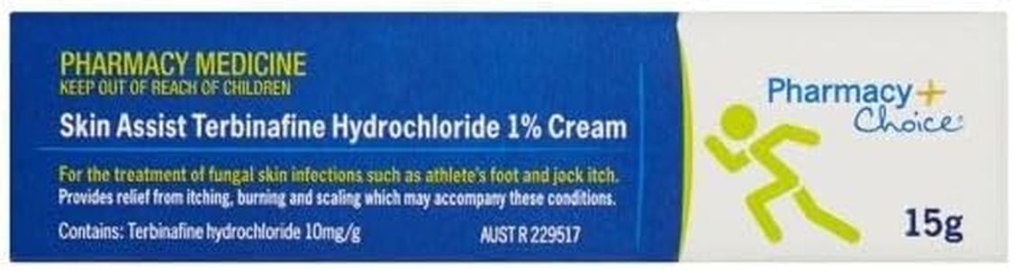 Pharmacy Choice Skin Assist Terbinafine Hydrochloride 1% Cream 15 g