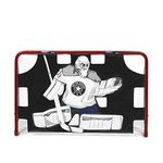 Better Hockey Extreme Pro Goalie Training Aid with 10 Target Holes - Weatherproof Nylon, Fits Full-Size Goals, 6 x 4 Feet