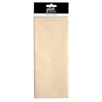 Glick Four Sheets of Ivory Luxury Tissue Paper, Large Sheets (x4), Perfect for Gift Wrapping, 750 x 500 mm, Ivory