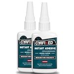 CYAFIXED Strong Cyanoacrylate (CA) Super Glue, Fast Curing Medium-Thin Viscosity Instant Adhesive, 4 oz. (113.6 Grams) - CA Glue for Plastic, Metal, Permanent Repair and DIY Household