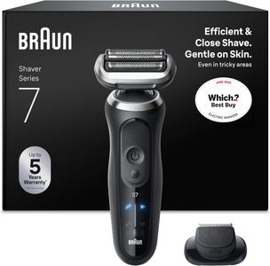 Braun Series 7 Electric Shaver – Black, Wet & Dry
