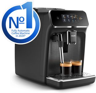 Philips 2200 Coffee Machine – Black Automatic Espresso Maker