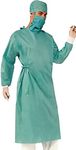 Forum Novelties Men's Master Surgeon Adult Costume, Green, One Size