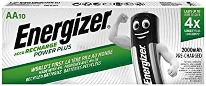 Energizer 2000MAh AA Rechargeable Battery (Pack of 10)