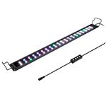 hygger Aquarium Light,Full Spectrum Fish Tank Light with LCD Monitor, 20W RGB LED Aquarium Light for Freshwater Tank with 10 Levels of Brightness,Adjustable Timer,3 Modes for 60-82cm Planted Tank