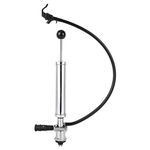 Keg Party Pump Picnic Tap Home Brew 8 Inch Heavy Duty Beer Pump Draft Beer Keg Tap Stainless Steel Chrome Pump A Necessary Tool with Hose Ideal for Parties and Other Activities