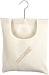 Whitmor Canvas Clothespin Bag