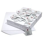 Save The Moment 20 Wholesale Sets of Inkless Wipes and Coated Paper (20 towelette wipes & 40 standard papers) - For Inkless Hand & Foot Prints, Fingerprints, Jewellery Makers