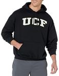 Blue 84 NCAA Central Florida Golden Knights Mens Arching Team Color Hoodie, Central Florida Golden Knights Black, Medium