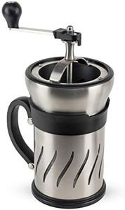 Peugeot Paris Press Moulin à café et cafetière à piston 2 en 1, Mouture réglable, Taille totale : 29 cm, Taille de la cafetière:15 cm, Capacité:50 cl, Matière : Inox brossé/Verre borosilicate, 35297