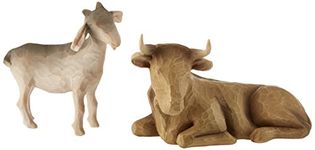 Willow Tree Ox and Goat, 2-piece set of animal figures by Susan Lordi 26180