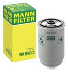 MANN-FILTER WK 842/2 Fuel Filter - OFF-HIGHWAY APPLICATIONS, White