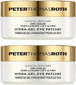Peter Thomas Roth | 24K Gold Pure Luxury Lift & Firm Hydra-Gel Eye Patches | Anti-Aging Under-Eye Patches, Help Lift and Firm the Look of the Eye Area (Pack of 2)