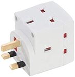 BAANI 3 Way Plug Adapter UK - Multi