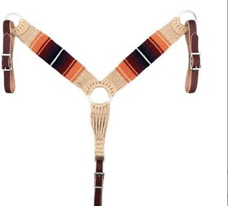 Cheval's International Mohair Wool Horse Breast Collar Western Headstall for Horse Riding Accessories (MB-45-Full)