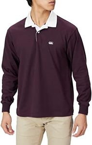 Canterbury SOLIDCOLORRUGBYJERSEY Solid Color Rugby Jersey, Unisex, 79_Prune, S