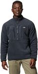 Mountain Hardwear Men's Hicamp Fleece Pullover, Dark Storm, Medium