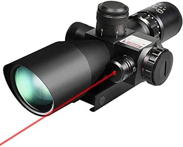 CVLIFE 2.5-10x40e Red & Green Illuminated Scope with 20mm Mount