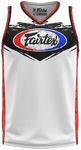 Fairtex Muay - Thai NBA Jersey, White/Black, XX-Large