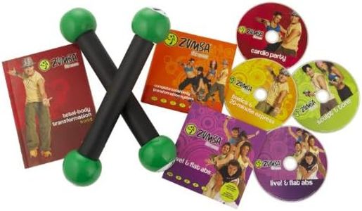 Zumba Fitness Total Body Transformation System DVD Set