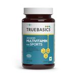 TrueBasics Advanced Multivitamin For Sports & Fitness (90 Tablets) | With Amino Acid, Energy, Antioxidant & Immunity Blends, 24 Vitamins & Minerals | For Immunity & Energy