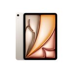 Apple iPad Air 11″ with M3 chip: Built for Apple Intelligence, Liquid Retina Display, 256GB, 12MP Front/Back Camera, Wi-Fi 6E, Touch ID, All-Day Battery Life — Starlight