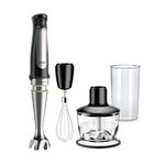 Braun MultiQuick 7 3-in-1 Immersion Blender with Food Processor – Powerful Handheld Electric Stick Blender - Emulsifier for Chopping, Beating & Whisking - Ideal for Soup, Puree, Smoothies & More