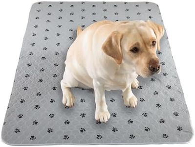 AUSSIE FURBABY XXL Washable Reusable Puppy Pads - Absorbant Toilet Mat, Eco Puppy Training Pads, Dog Pee Pad for Potty Training Pet, Waterproof Dog Blanket. Incontinence Wee Mats, Playpen Mat