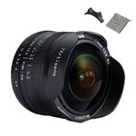 7artisans 7.5mm F2.8 II APS-C Ultra Wide Angle Fisheye Manual Fixed Lens for Sony E Mount Cameras A7 A7II A7R A7RII A7RIII A7S A7SII A6500 A6300 A6000 A5100