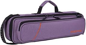 Vilihkc 17 Hole Flute Case Oxford Cloth Carrying Case Bag Flute Accessories,Waterproof Wear Resistant Flute Carrying Bag with Adjustable Shoulder Strap(17 "X4 "X2.4")