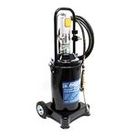 WilTec Professional Grease Gun with 12 Liter Tank and Compressed Air Drive