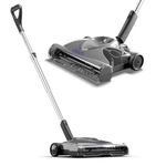 Gtech SW02 Cordless Lithium Carpet and Hardwood Floor Sweeper - Silver/Purple - Up to 60 Minutes of Runtime - Rechargeable 7.2v Li-ion Battery - Lightweight (3.5 lbs.)