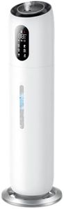 Humidifier for Bedroom Large Room 9L Top Fill Ultrasonic Humidifier with 360°Nozzle 7 Color Light Auto Shut-Off 3 Modes Run Up to 48 Hrs Super Quiet Cool Mist Humidifier for Home Baby Adult