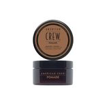 American Crew Pomade with Medium Hold and High Shine, Gifts for Men, for Shape and Control, Water-Based Pomade, Hair Styling for Men - 85 g