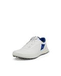 ECCO Men's Core Boa Waterproof Golf Shoe, White/Virtual, 10-10.5