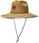 Roxy Women's Pina to My Colada Straw Hat, North Atlantic Heritage Hawaii, Small-Medium