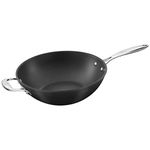 ZWILLING Forte TI-X 12" Wok, Silver, Regular