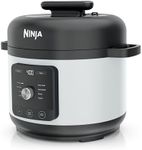 Ninja HyperHeat 9-in-1 6.5-qt Pressure Cooker | Steams, Slow Cooks, Sears, Sautés, Sous Vide, Yogurt & More | With SimpliServe Pot | Powerful 1200-Watt | White | PC201WH