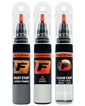 FIRANTO Car Paint Touch-Up Kit for Peugeot EWPES Blanc Banquise - 3-in-1 Car Paint Scratch Repair Set includes 15ml Touch Up Paint Pen w/Brush, Primer, Lacquer