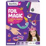 Smartivity Foil Magic Jewelry & Bracelets Making Craft Kit for Kids Age 4-10 Years, Create 25+ Unique Designed Tiara, Bracelet, Necklace, Ring & Pendant, Birthday Gift for Girls Ages 4,5,6,7,8,9,10