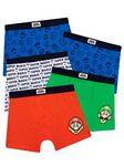 Super Mario Boys Mario Briefs Pack of 5 Underwear for Kids Multicolored 8