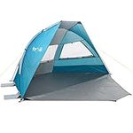 Trail Beach Tent Sun Shade Shelter, Privacy Sunshade UPF50 for UV Protection, Family Camping Picnic Garden Fishing, Lightweight with Travel Bag (L250cm x W230cm x H118cm)