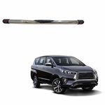 DriveStylish Stainless Steel High Gloss Safety Rear Bumper Protector for Toyota Innova Crysta 2021