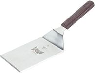 Mercer Culinary Hell's Handle 6 x 5-Inch Heavy Duty Turner/Spatula, Stainless Steel, Multi-Colour